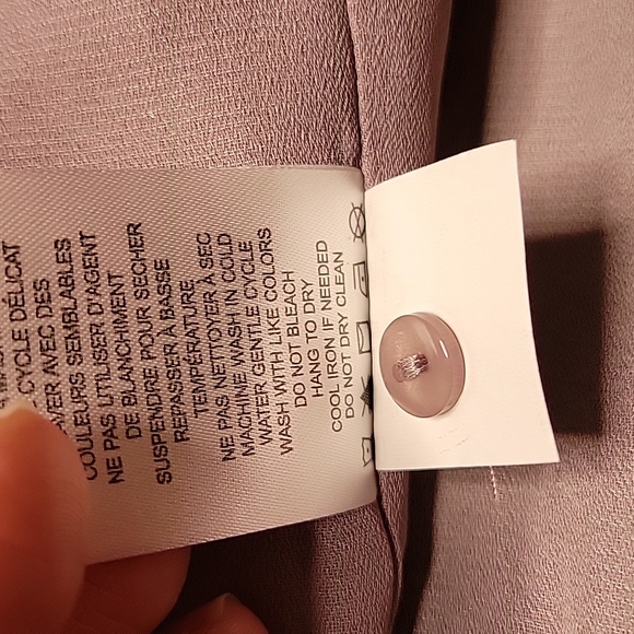 Fenn Wright Manson Studio Sparkly Tank Top Gray Size S - Picture 7 of 7